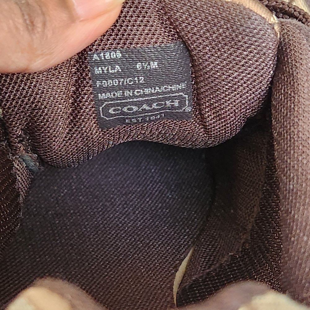 Coach sneakers in Excellent condition, size 6.5 - Picture 12 of 13